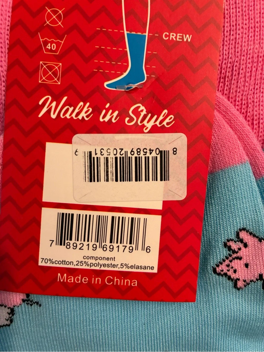 Sillies Flying Pig Novelty Socks One Size Fits Most NWT